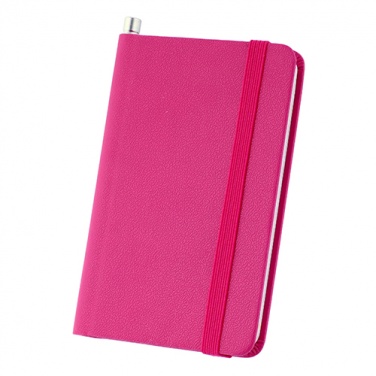 Logo trade promotional giveaways picture of: Notebook A7, Pink