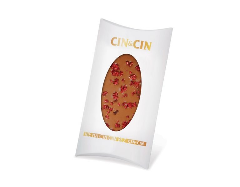 Logo trade promotional items picture of: Chocolate with particles