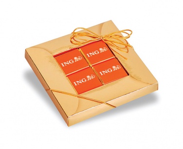 Logo trade promotional products picture of: 4 chocolates frame box