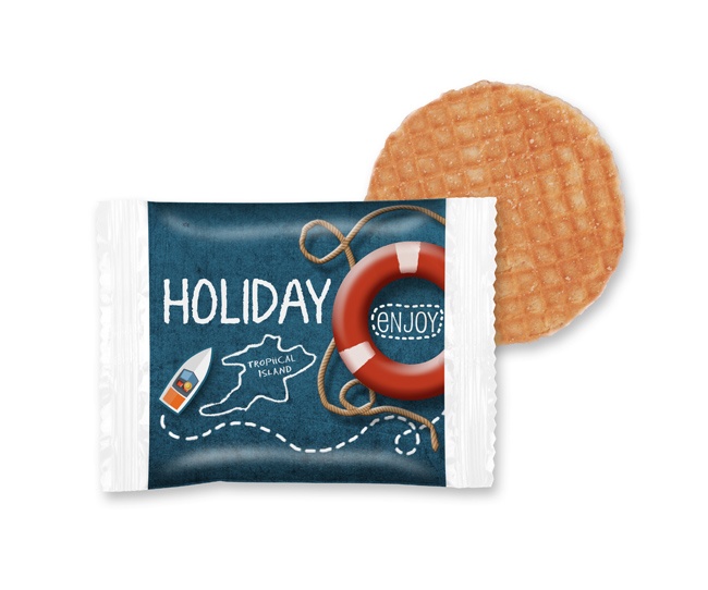 Logo trade promotional items image of: Wafers cookie