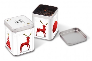 Logo trade promotional merchandise image of: leaf tea in tin