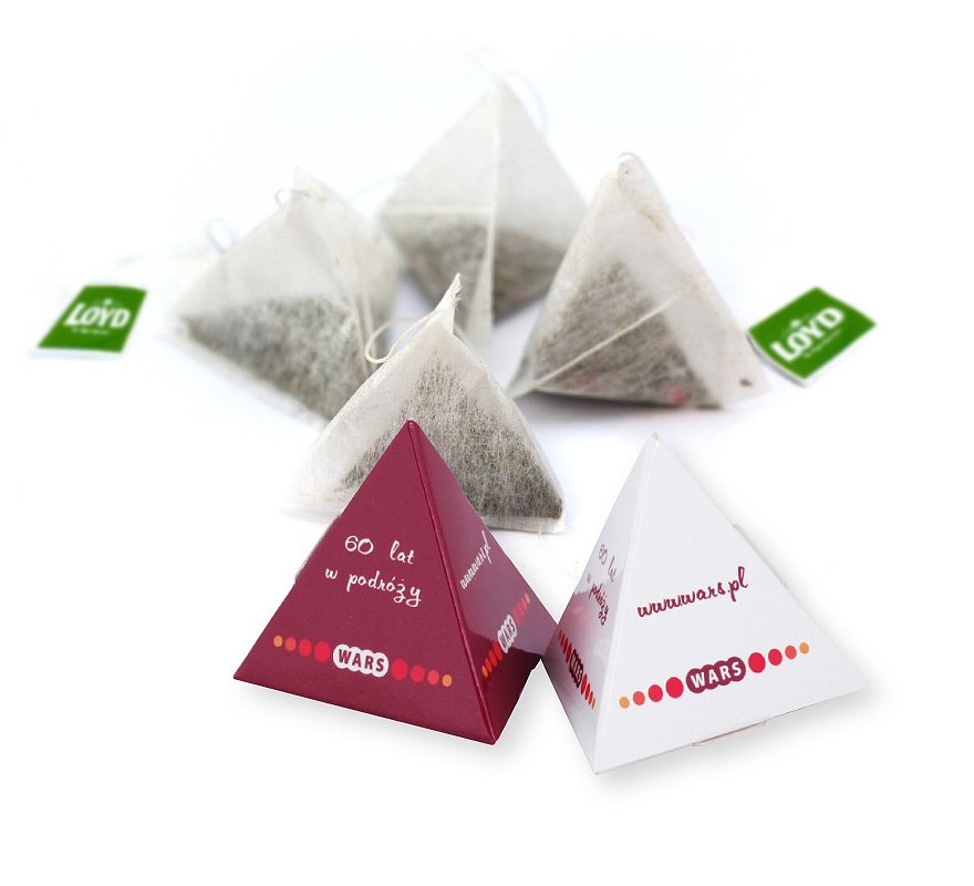 Logo trade promotional products picture of: tea pyramid