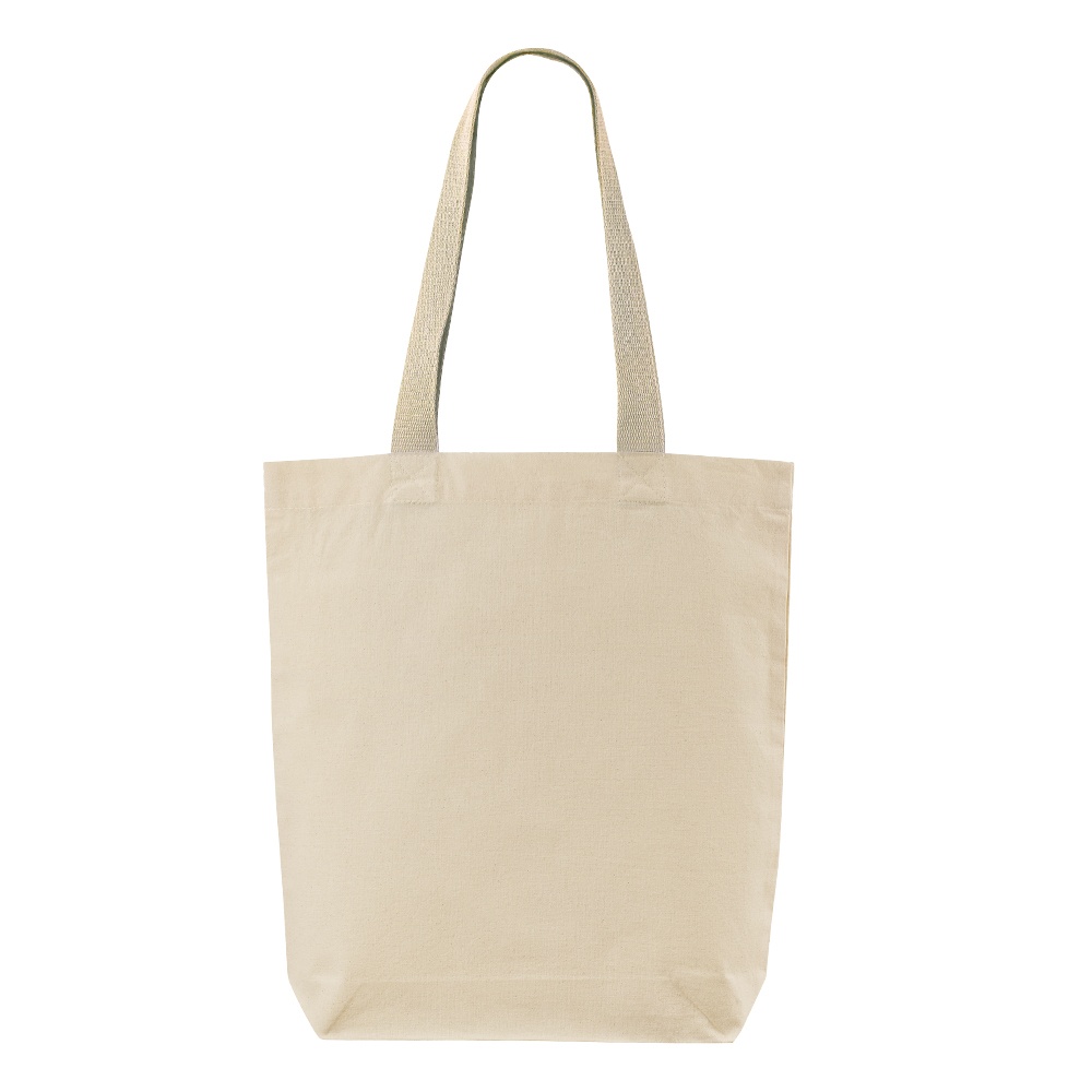 Logo trade corporate gifts picture of: Cotton bag, Beige