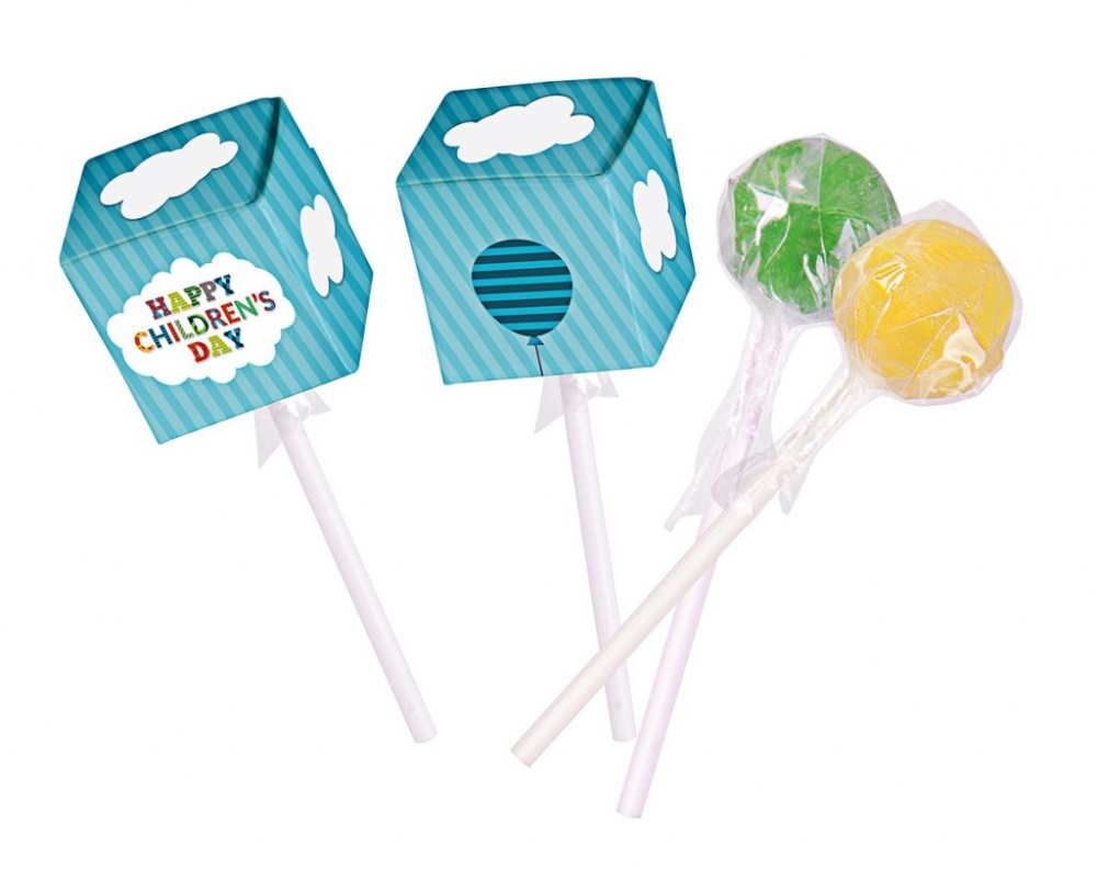 Logotrade promotional gift picture of: Cube lollipops