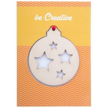 Logotrade promotional giveaway picture of: CreaX Christmas card, star