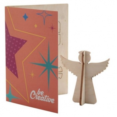 Logo trade business gift photo of: CreaX Christmas card, star