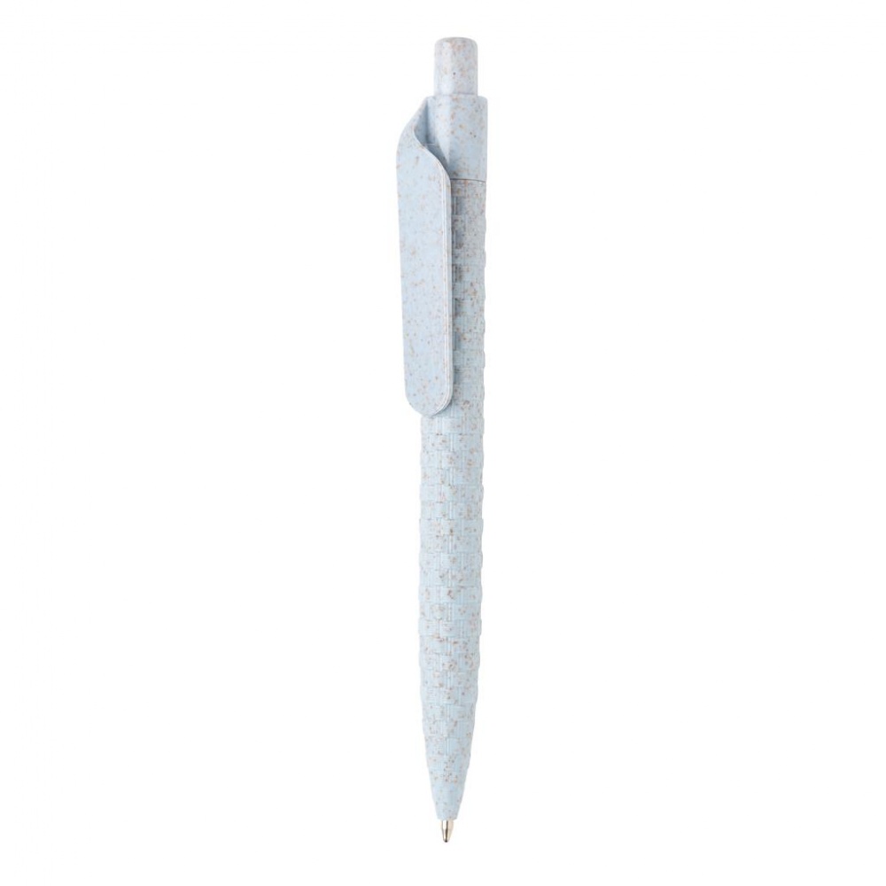 Logotrade business gift image of: Wheatstraw pen, blue