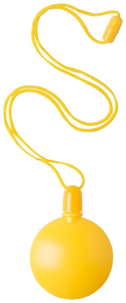 Logotrade advertising product image of: Round bubble bottle, yellow