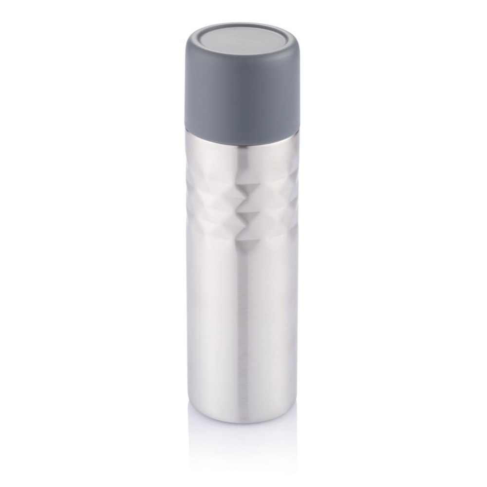 Logo trade promotional items picture of: Mosa flask, Stainless steel with personalized name, sleeve, gift wrap