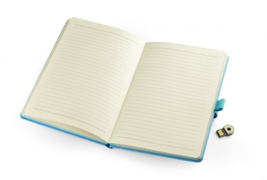 Logo trade promotional product photo of: Notebook MIND with USB flash drive 16 GB, A5