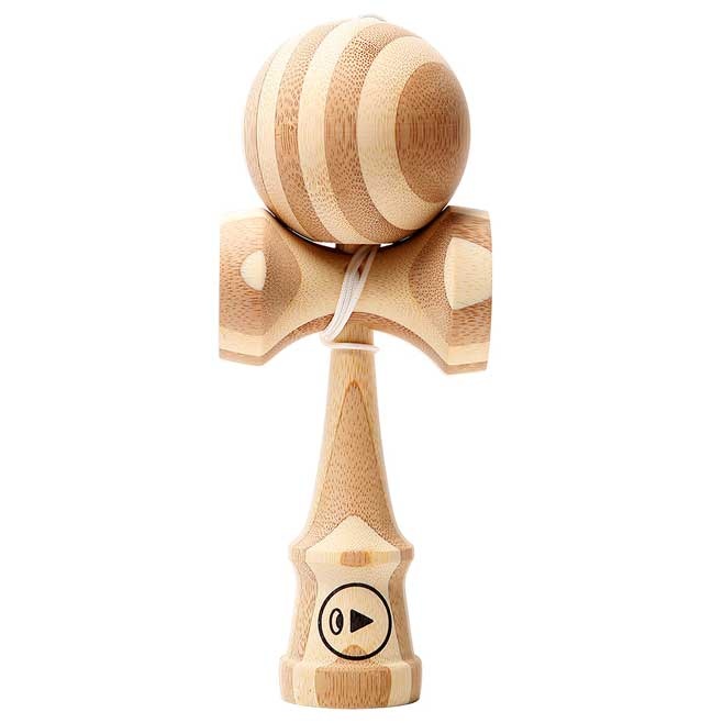 Logotrade promotional giveaway image of: Kendama Play Pro II Bamboo 18,5 cm