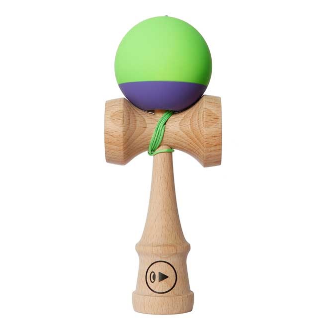 Logo trade promotional giveaways picture of: Kendama Play Pro II Greenberry 18,5 cm