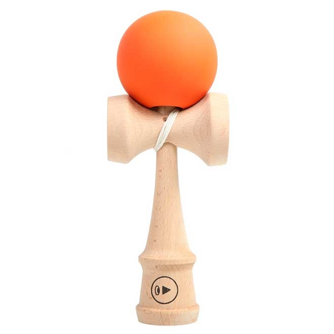 Logotrade advertising products photo of: Kendama Play Monster Grip Orange 24,5 cm