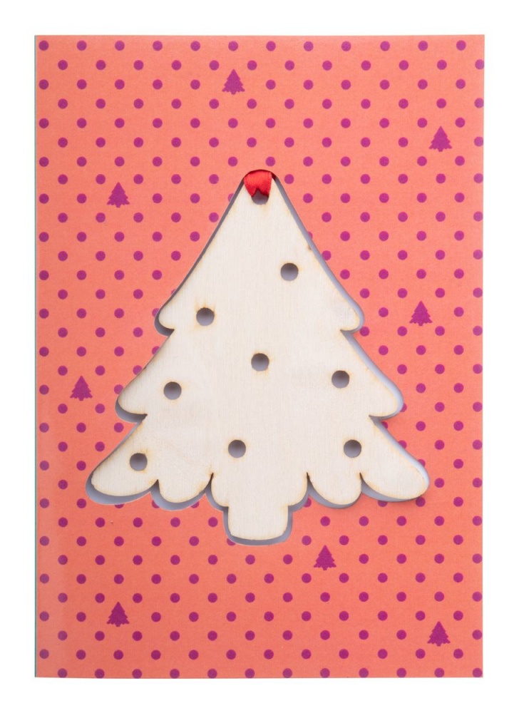 Logo trade corporate gifts picture of: TreeCard Christmas card, tree