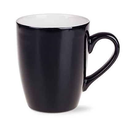 Logo trade business gift photo of: Ilona mug, black