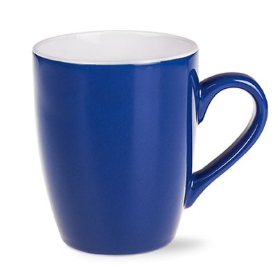 Logo trade corporate gifts image of: Ilona mug, blue