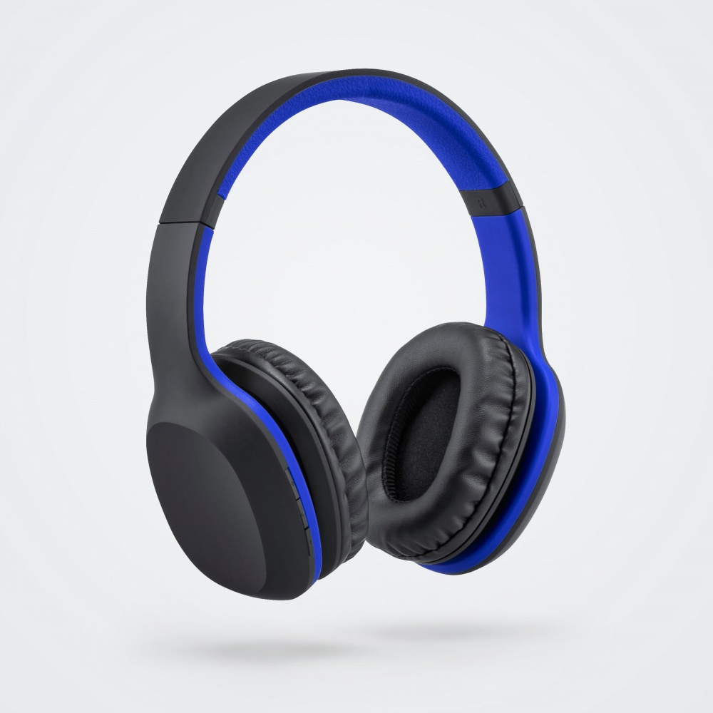 Logotrade promotional giveaway picture of: Wireless headphones Colorissimo, blue