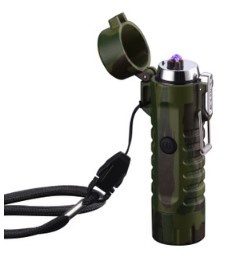 Logo trade promotional item photo of: Plasma lighter flashlight