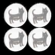 Logo trade corporate gifts image of: Reflective sticker set, circles