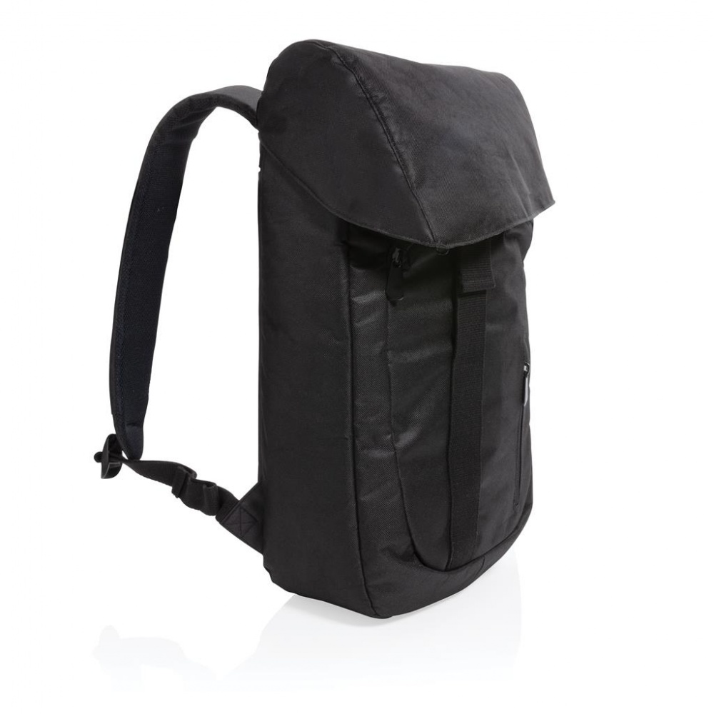 Logotrade promotional gift image of: Osaka  rPET backpack, black