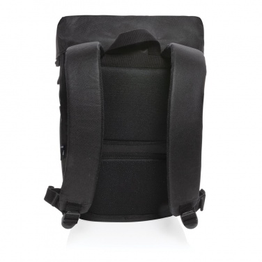 Logotrade advertising product image of: Osaka  rPET backpack, black