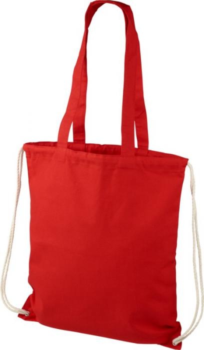 Logotrade promotional item picture of: Eliza cotton drawstring, red