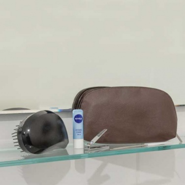 Logotrade promotional giveaway picture of: Apple Leather Toiletry Bag