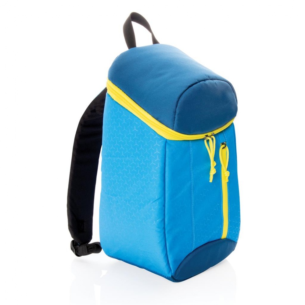 Logotrade promotional product image of: Hiking cooler backpack 10L, blue