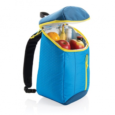 Logotrade promotional merchandise picture of: Hiking cooler backpack 10L, blue