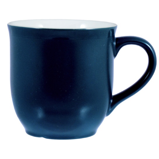 Logo trade promotional gifts image of: May mug 30 cl, navy/white