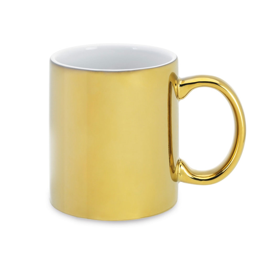 Logotrade corporate gift image of: Laffani mug, golden