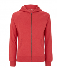 Salvage unisex hoody, melange red