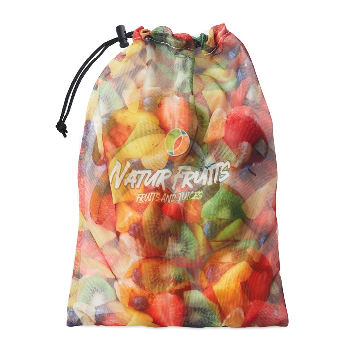 Logotrade corporate gift picture of: Mesh RPET grocery bag