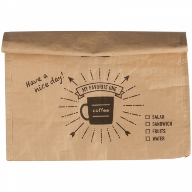 Logo trade corporate gift photo of: Insulated bag -retro design, Beige