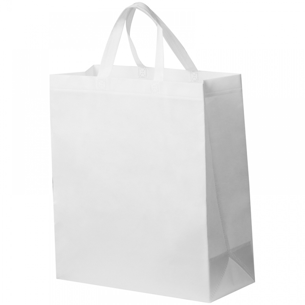 Logotrade promotional item image of: Non woven bag - large, White