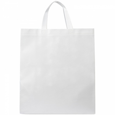 Logo trade promotional gift photo of: Non woven bag - large, White