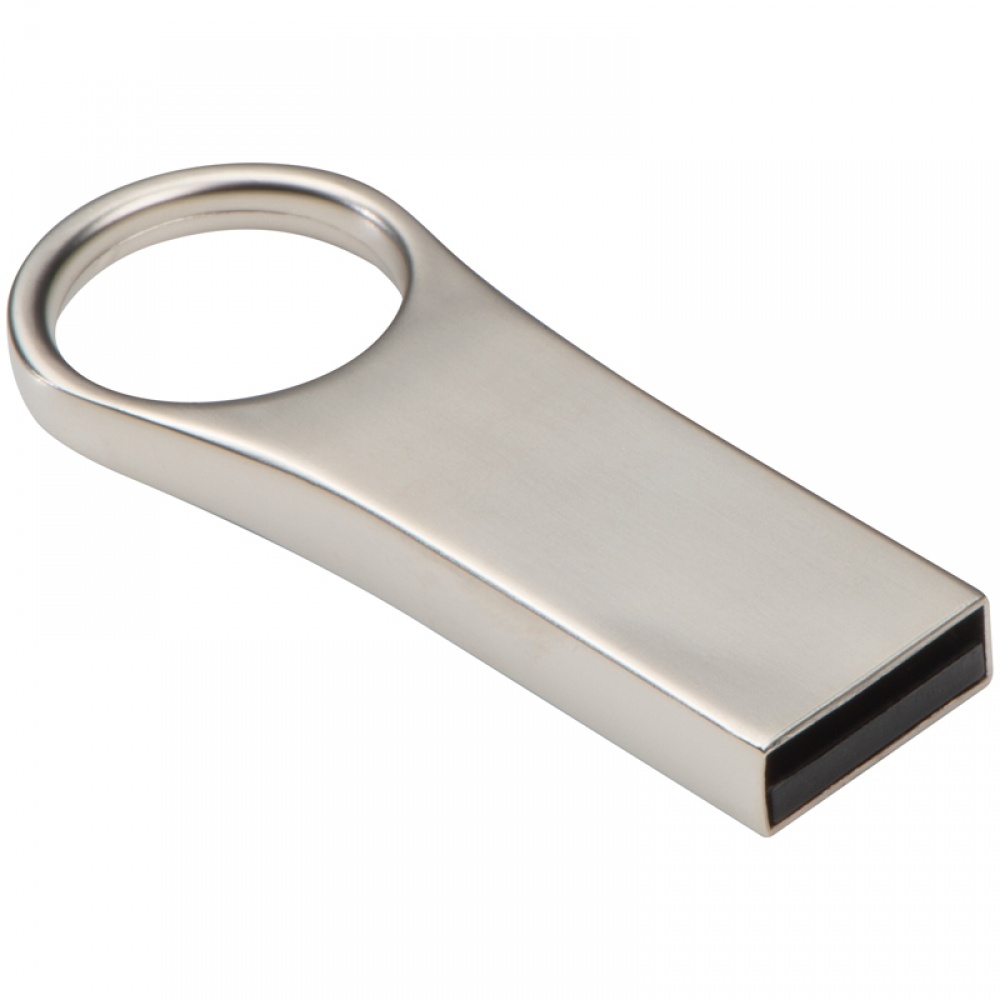 Logo trade advertising products picture of: Metal USB Stick 8GB, Grey