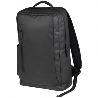 Logotrade promotional merchandise picture of: High-quality, water-resistant backpack, black