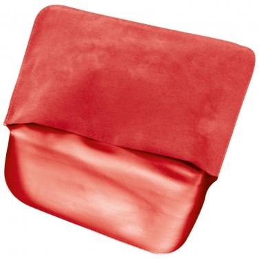 Logotrade promotional merchandise photo of: Inflatable soft travel pillow, Red