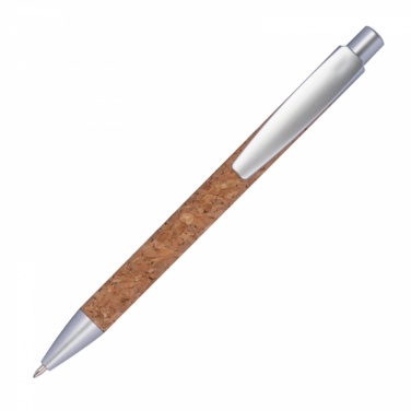 Logotrade advertising product picture of: Cork ballpen, Brown