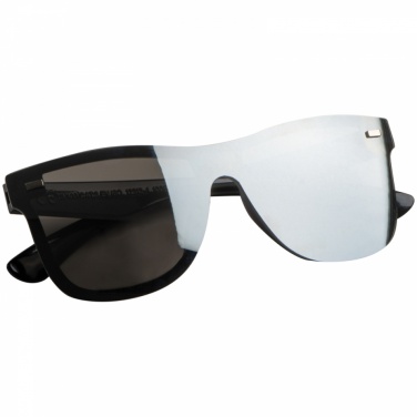 Logo trade promotional items picture of: Mirror sunglasses, Black