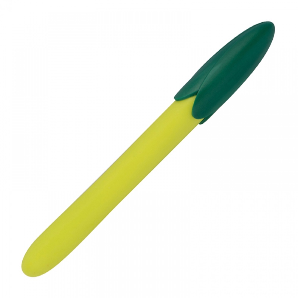 Logo trade promotional items picture of: Corn pen, Yellow