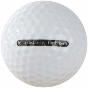 Logo trade promotional giveaways picture of: Golf balls, White