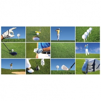 Logotrade promotional giveaways photo of: Golf balls, White