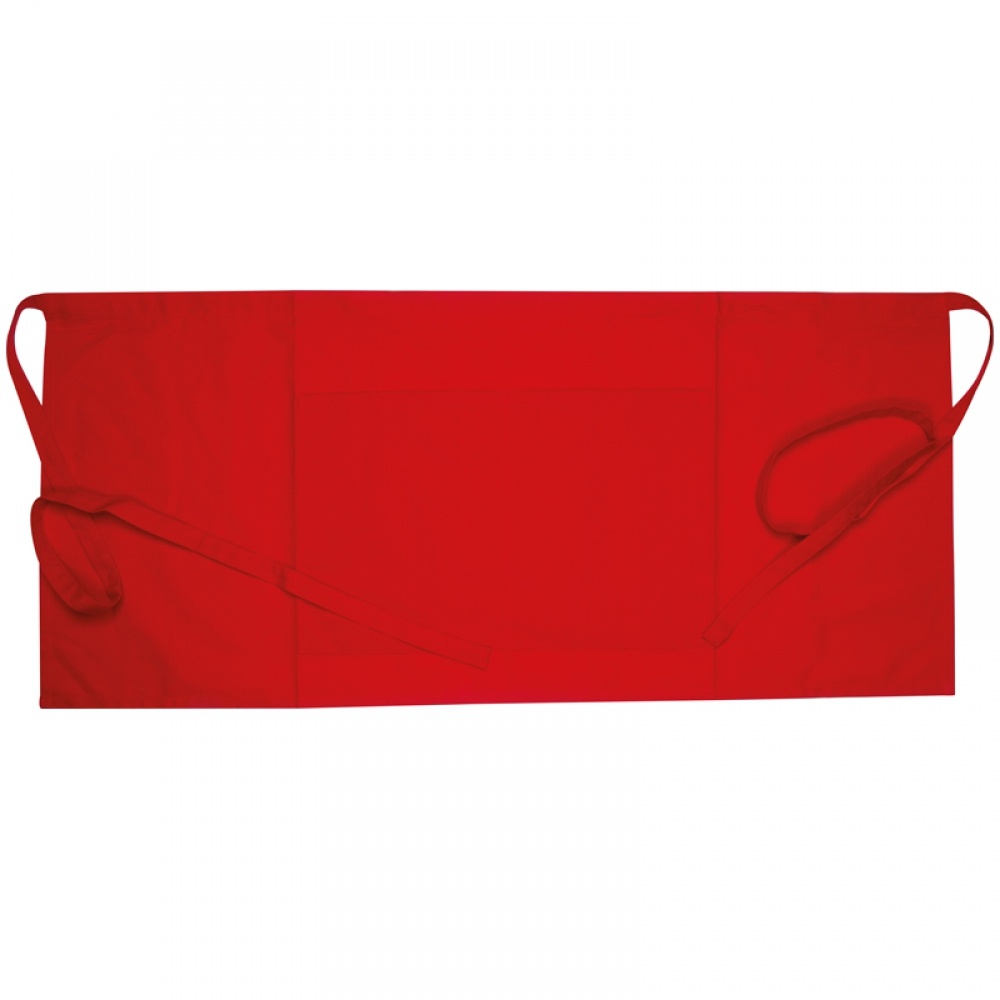 Logotrade business gift image of: Apron - small 180g Eco tex, Red