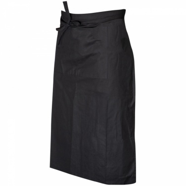 Logo trade promotional products picture of: Apron - large 180 g Eco tex, Black