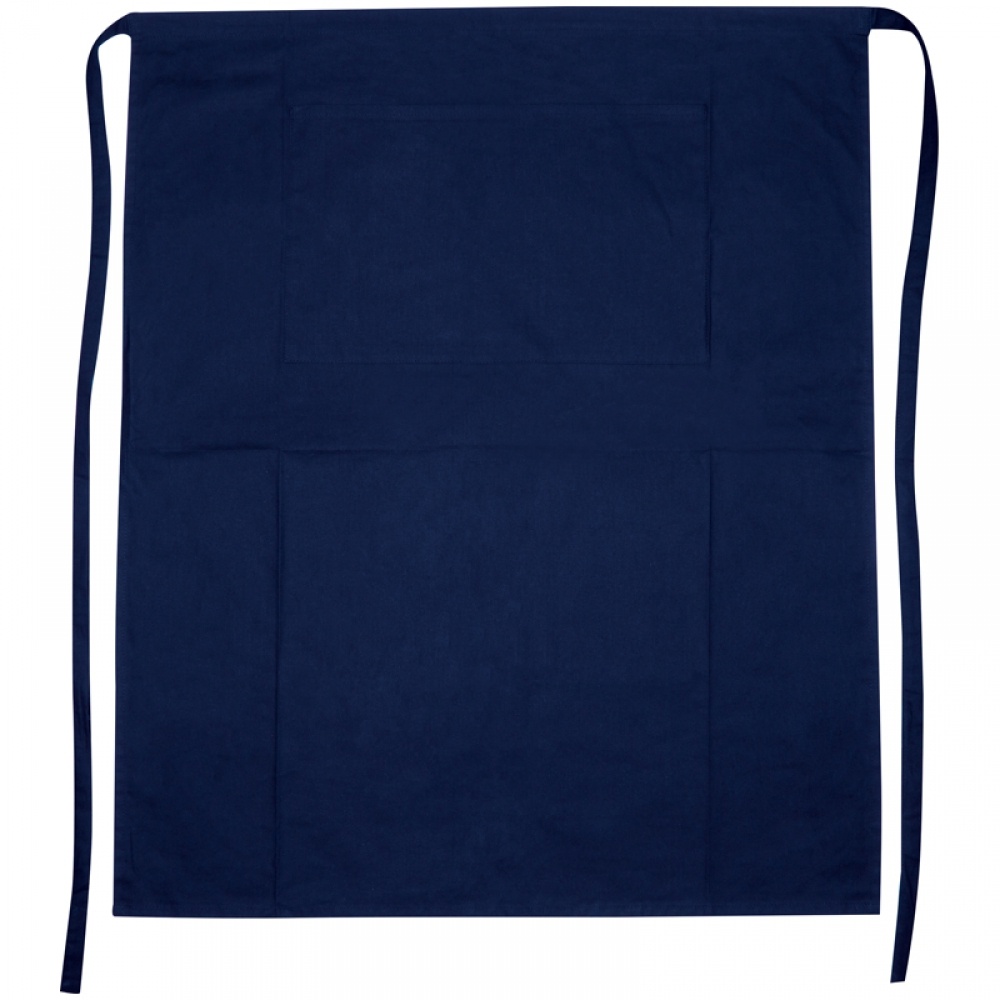 Logo trade promotional giveaways picture of: Apron - large 180 g Eco tex, Blue