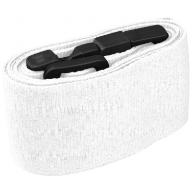 Logotrade promotional products photo of: Adjustable luggage strap, White