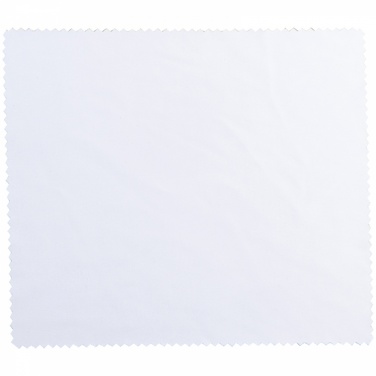 Logotrade promotional item image of: Cleaning cloth - for sublimation print, White