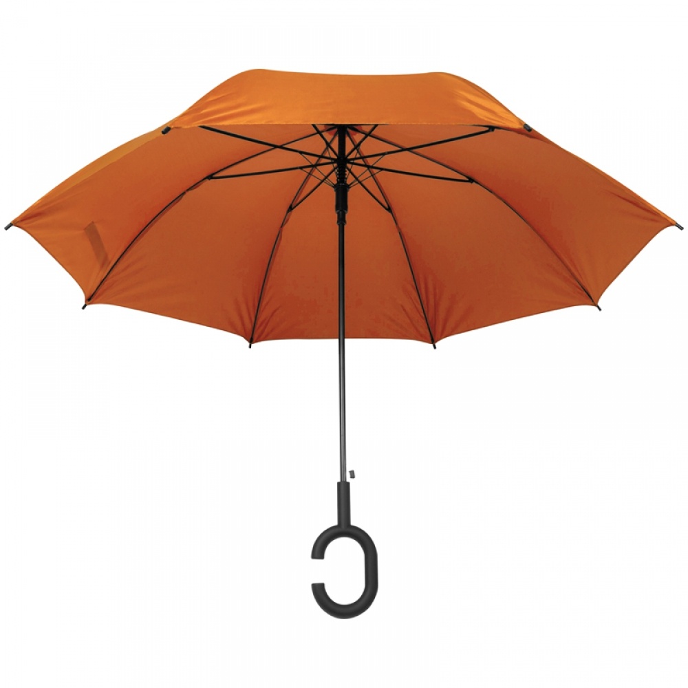 Logotrade promotional merchandise photo of: Hands-free umbrella, Orange